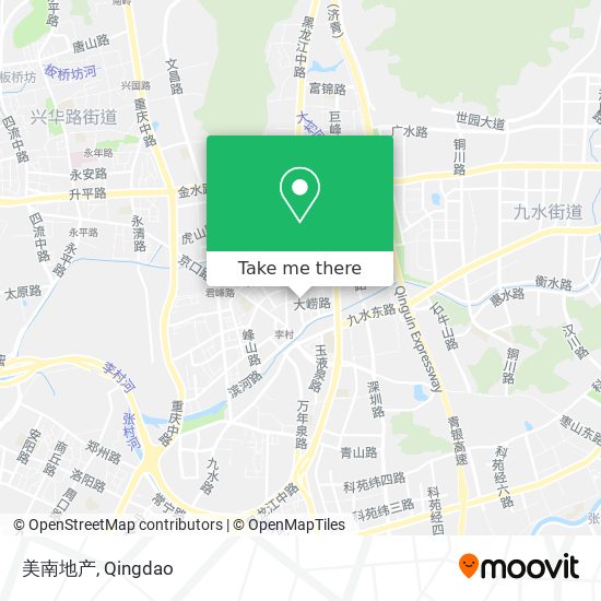 美南地产 map