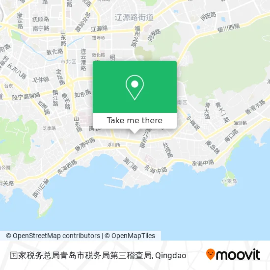 国家税务总局青岛市税务局第三稽查局 map
