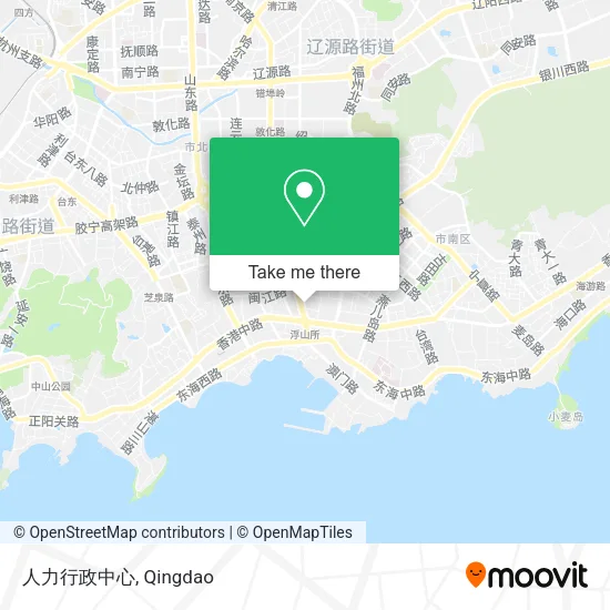 人力行政中心 map