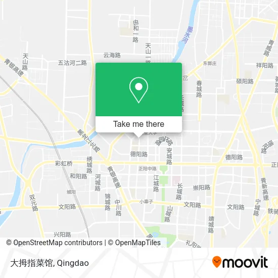 大拇指菜馆 map