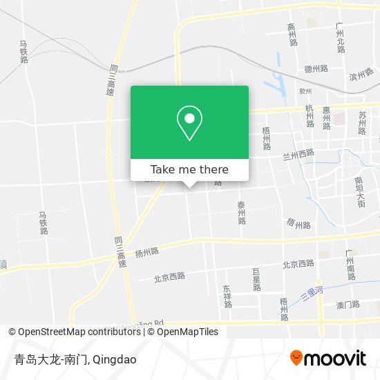 青岛大龙-南门 map