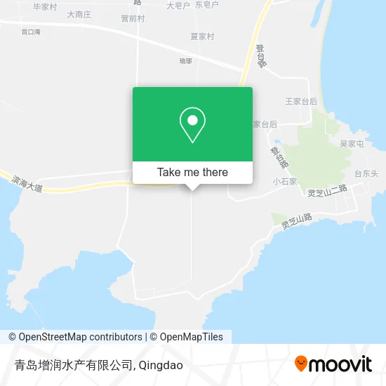 青岛增润水产有限公司 map