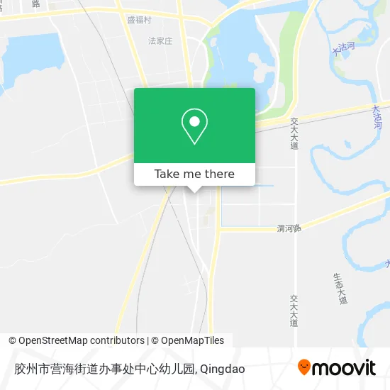 胶州市营海街道办事处中心幼儿园 map
