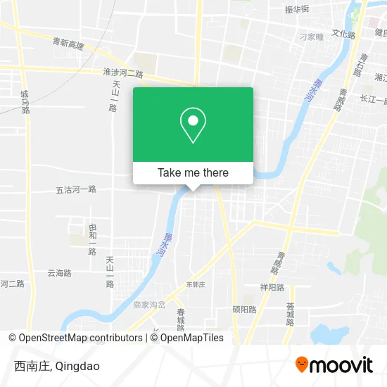 西南庄 map
