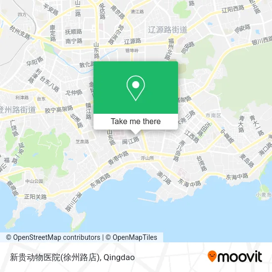 新贵动物医院(徐州路店) map