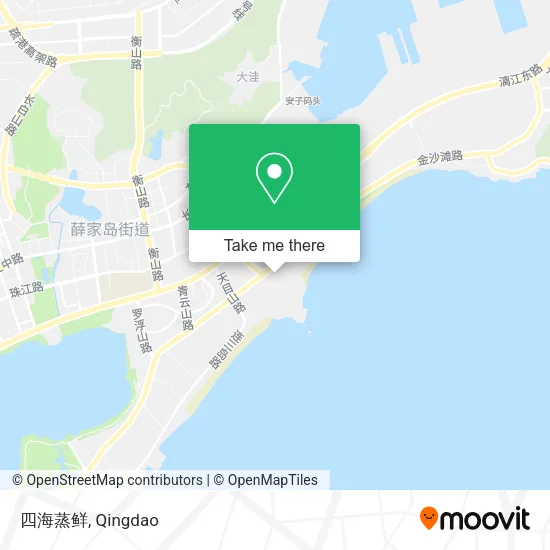 四海蒸鲜 map