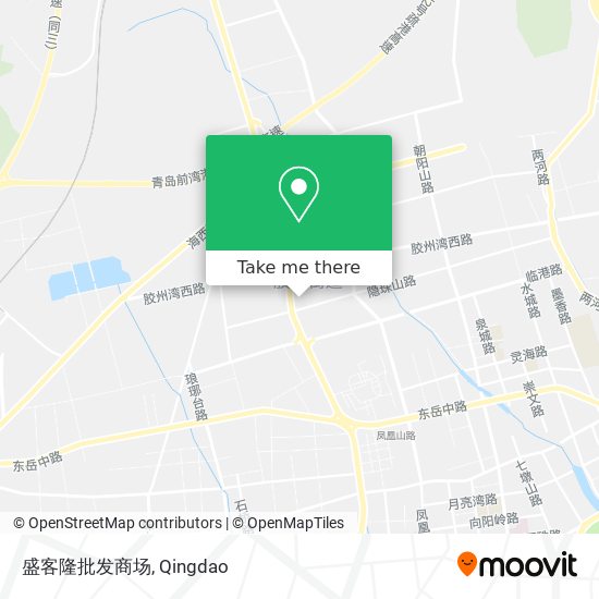 盛客隆批发商场 map