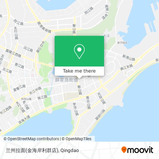 兰州拉面(金海岸利群店) map