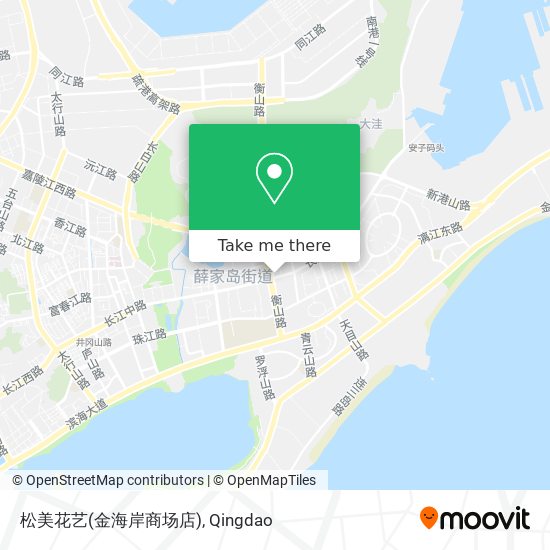 松美花艺(金海岸商场店) map