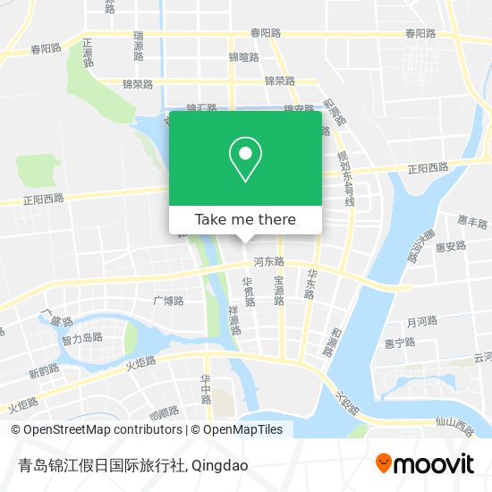 青岛锦江假日国际旅行社 map