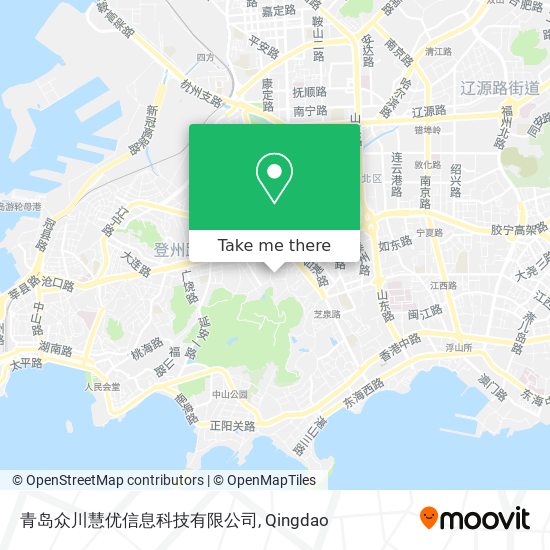 青岛众川慧优信息科技有限公司 map