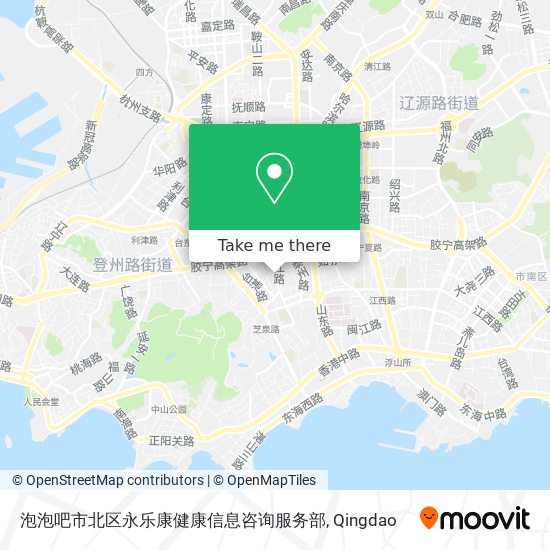 泡泡吧市北区永乐康健康信息咨询服务部 map