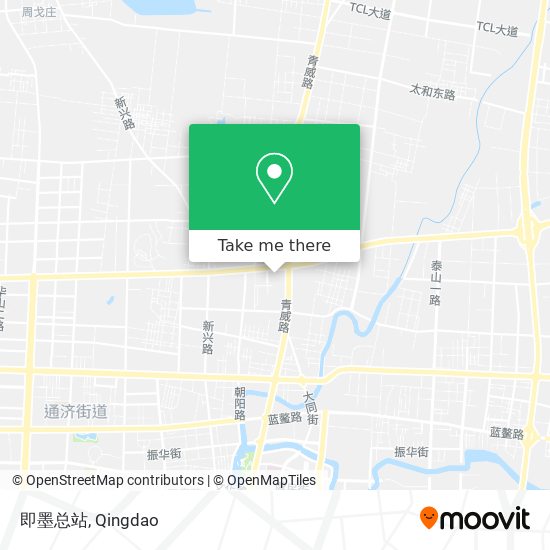 即墨总站 map