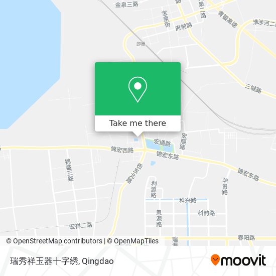 瑞秀祥玉器十字绣 map