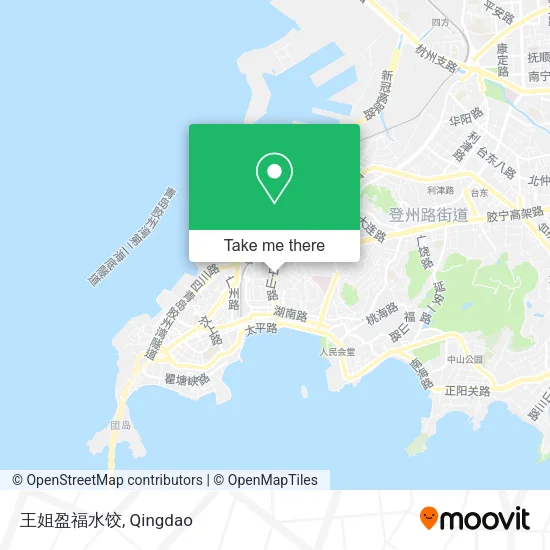 王姐盈福水饺 map