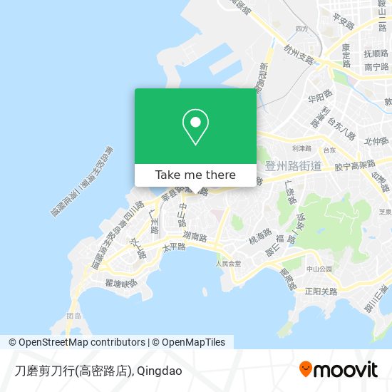 刀磨剪刀行(高密路店) map