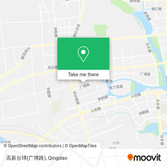 高新台球(广博路) map