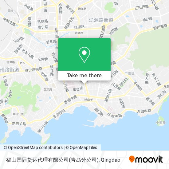 福山国际货运代理有限公司(青岛分公司) map