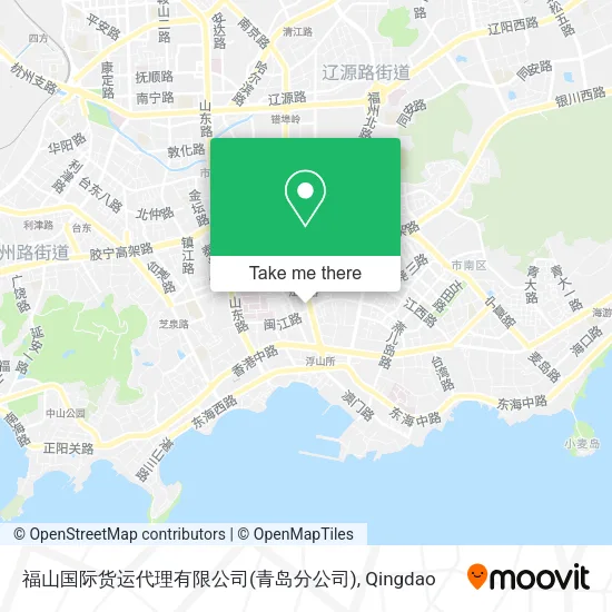 福山国际货运代理有限公司(青岛分公司) map