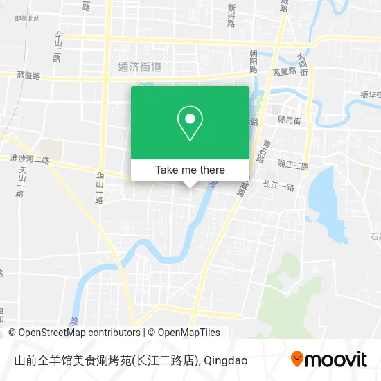 山前全羊馆美食涮烤苑(长江二路店) map