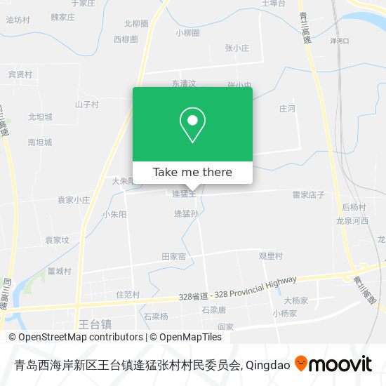 青岛西海岸新区王台镇逄猛张村村民委员会 map