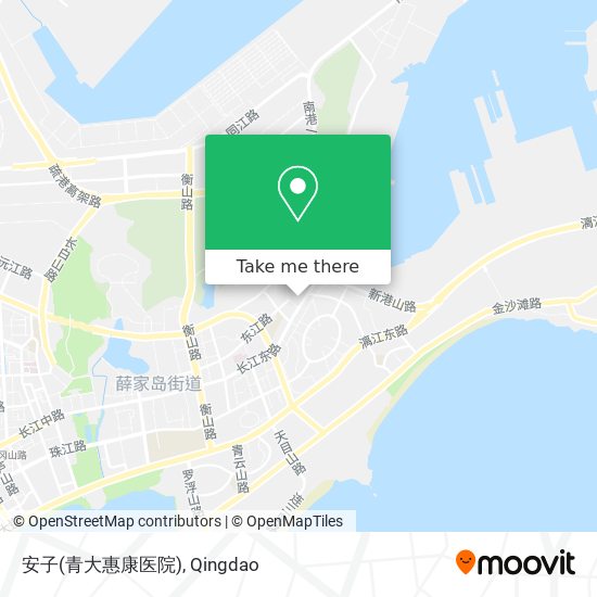 安子(青大惠康医院) map