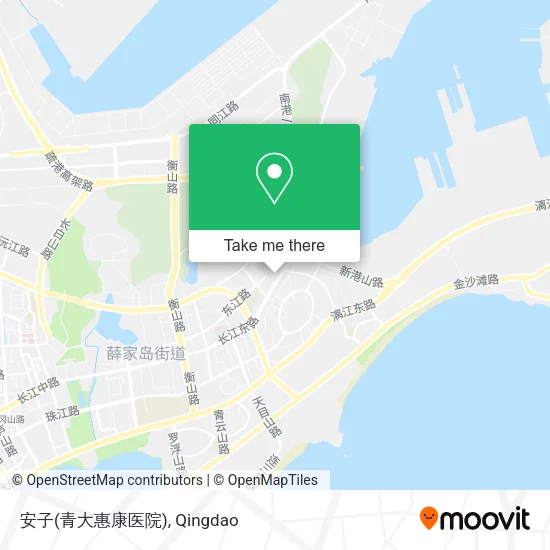 安子(青大惠康医院) map