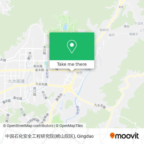 中国石化安全工程研究院(崂山院区) map