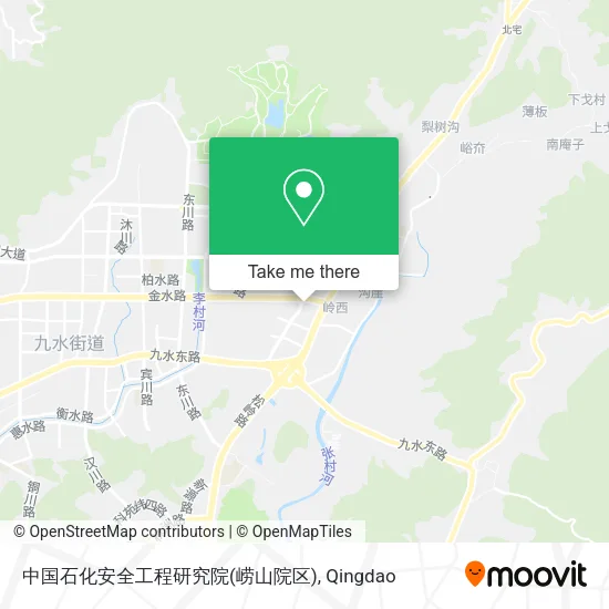 中国石化安全工程研究院(崂山院区) map