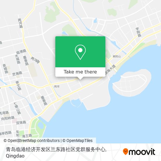 青岛临港经济开发区兰东路社区党群服务中心 map