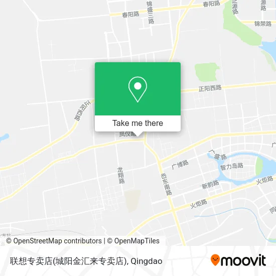 联想专卖店(城阳金汇来专卖店) map