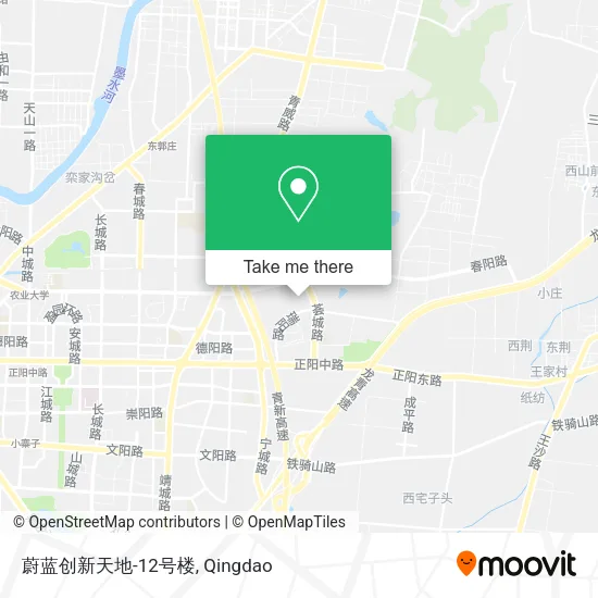 蔚蓝创新天地-12号楼 map