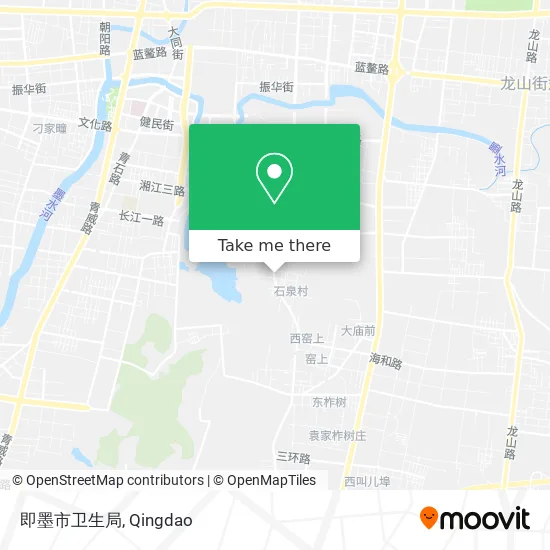 即墨市卫生局 map