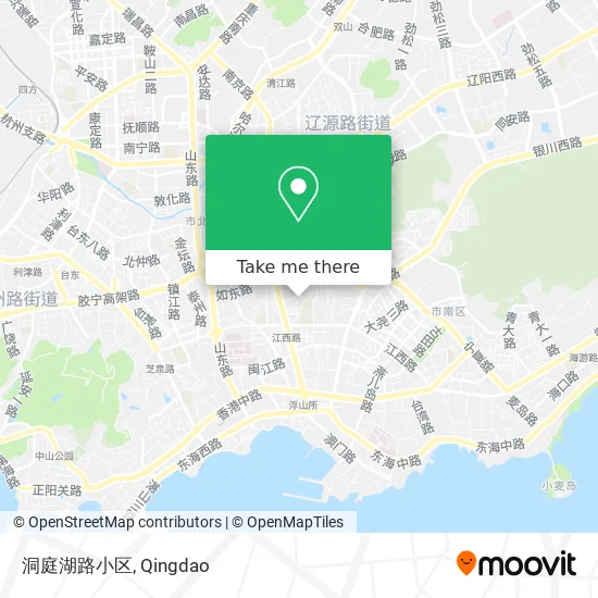 洞庭湖路小区 map