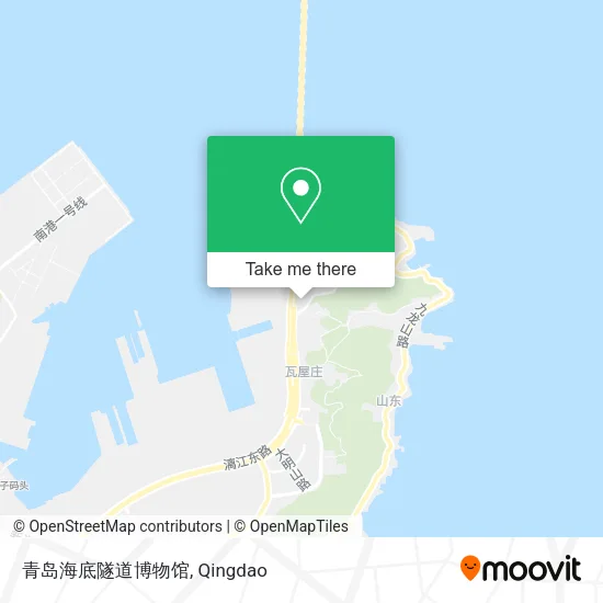 青岛海底隧道博物馆 map