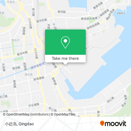 小赶岛 map