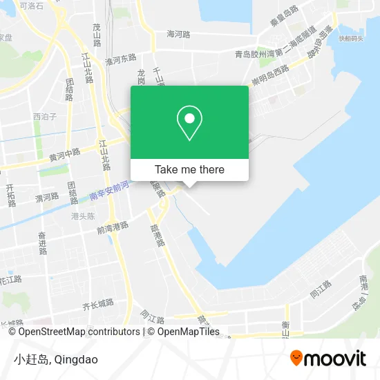 小赶岛 map