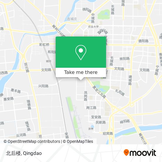 北后楼 map