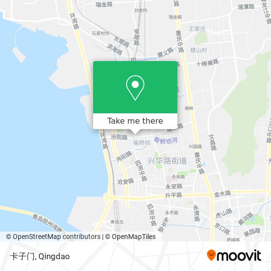 卡子门 map