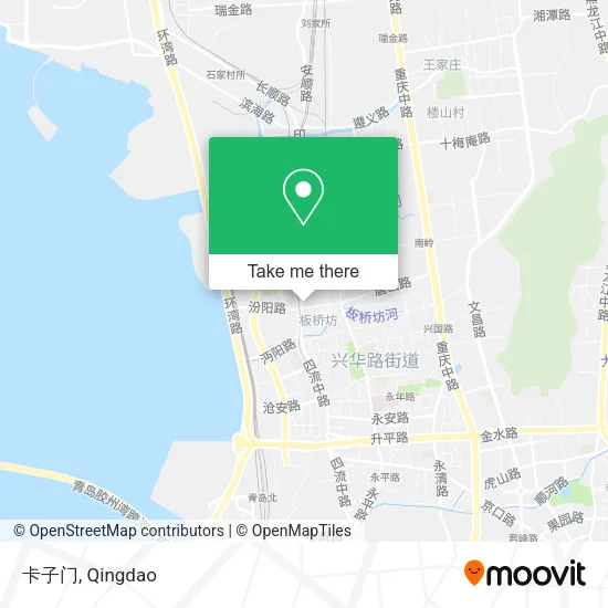 卡子门 map