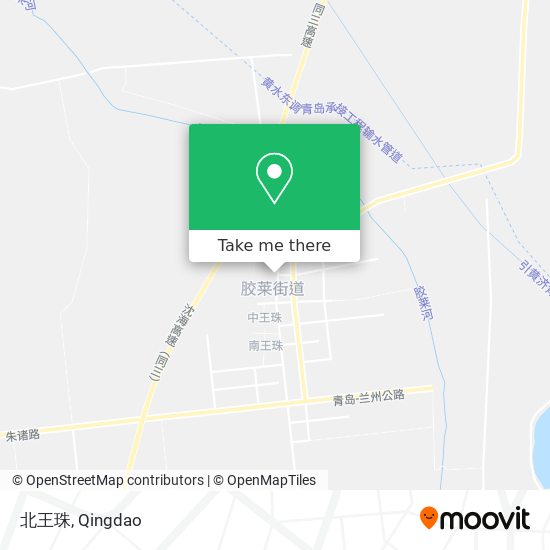 北王珠 map