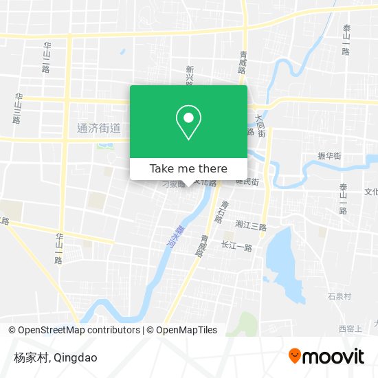 杨家村 map