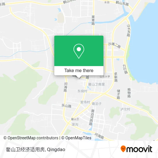 鳌山卫经济适用房 map