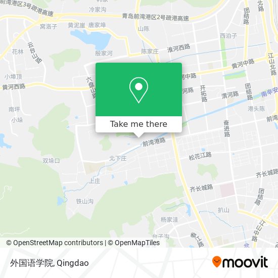 外国语学院 map