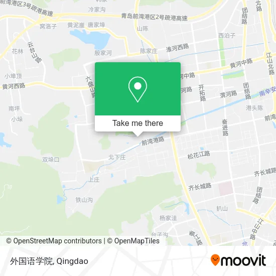 外国语学院 map