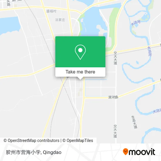 胶州市营海小学 map