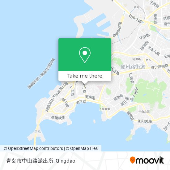 青岛市中山路派出所 map