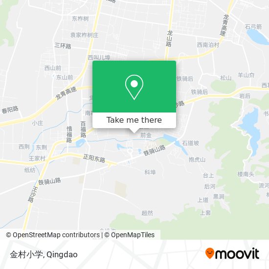 金村小学 map