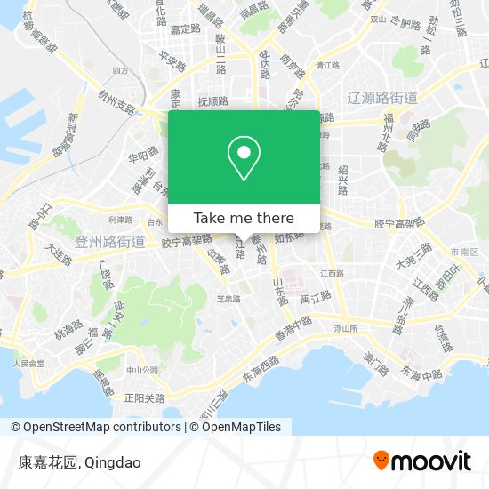 康嘉花园 map