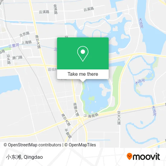 小东滩 map